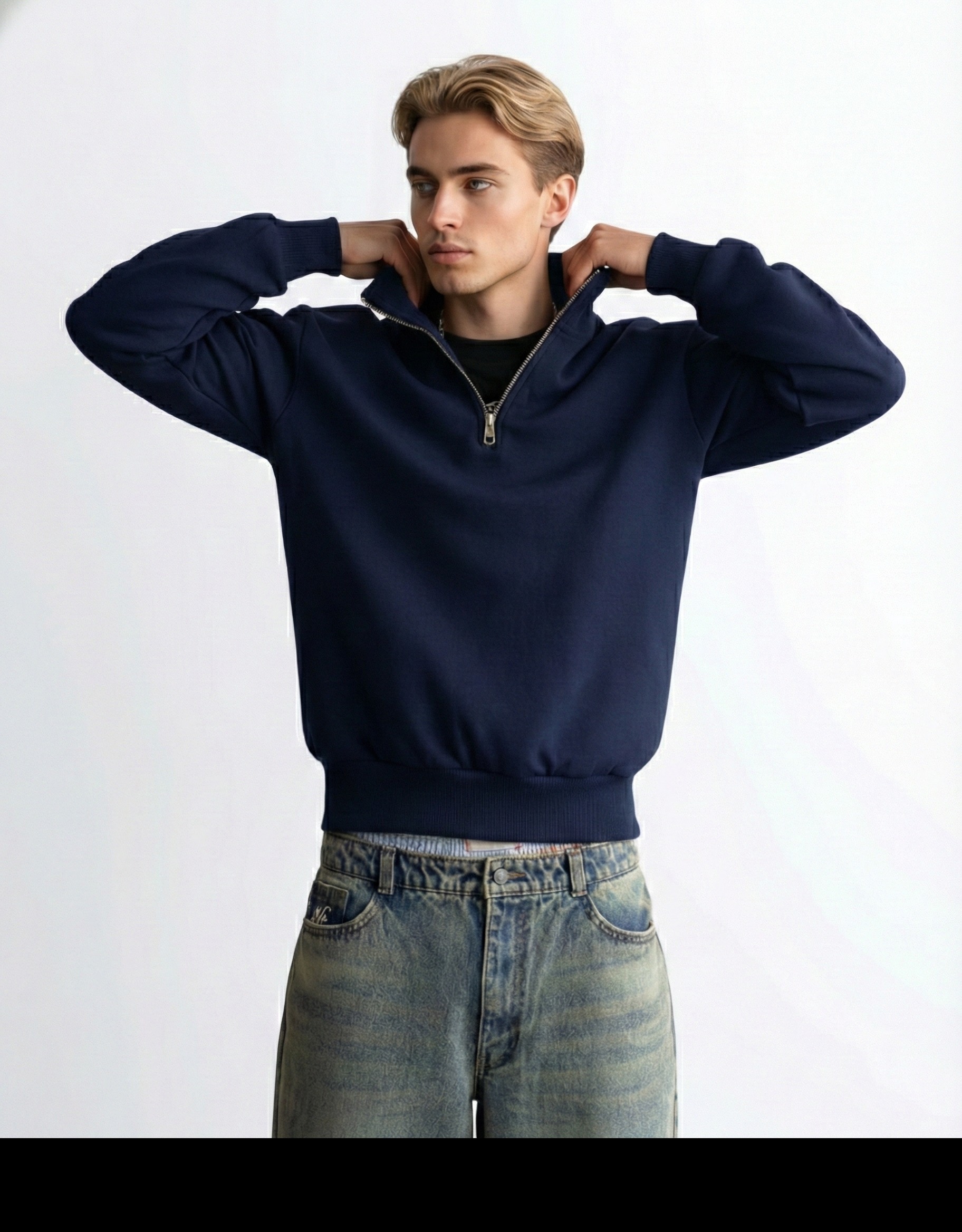 Half Zip Sweatshirt alternate view